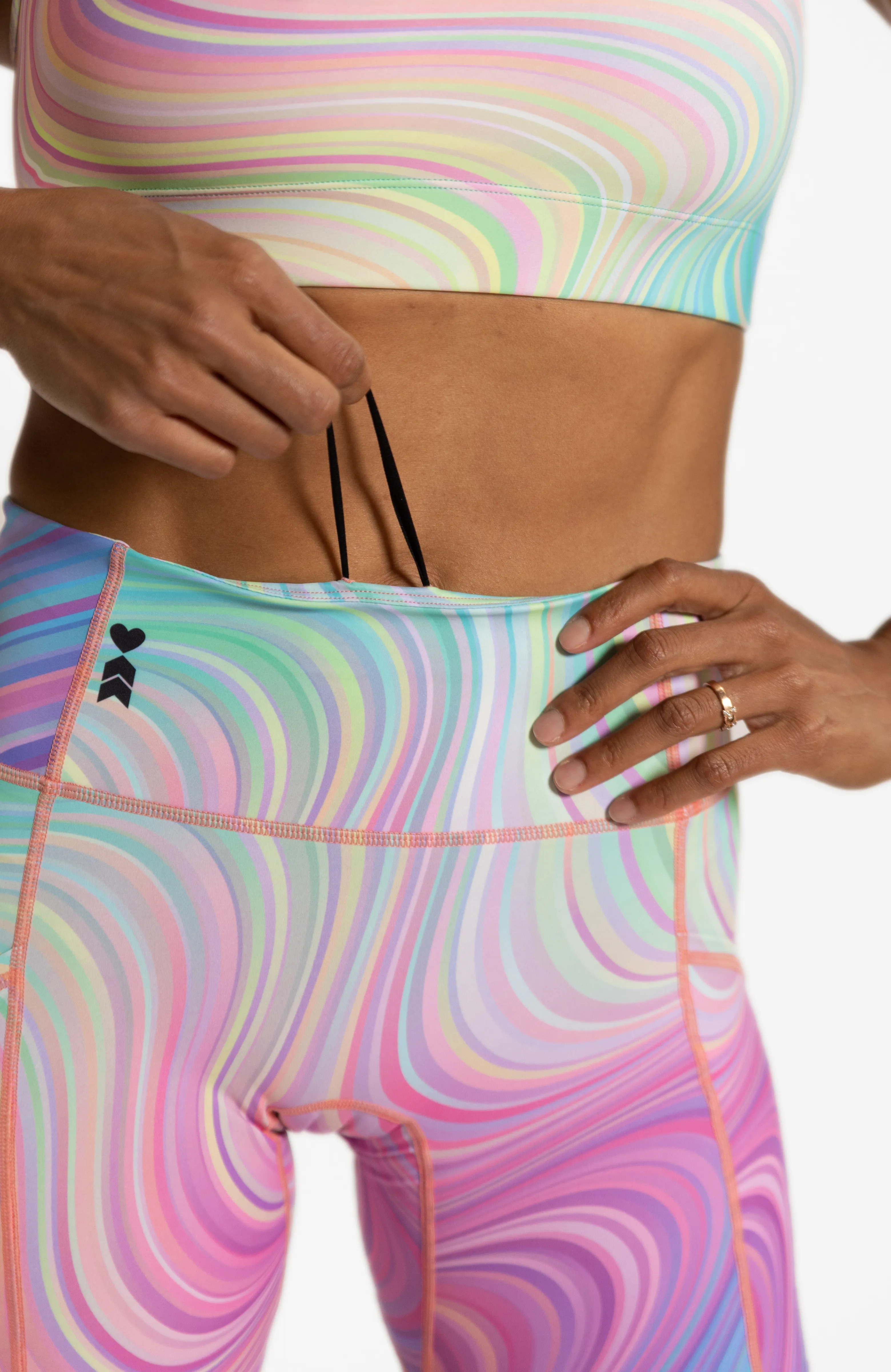 5" Fitted Run Shorts in Pura Vida