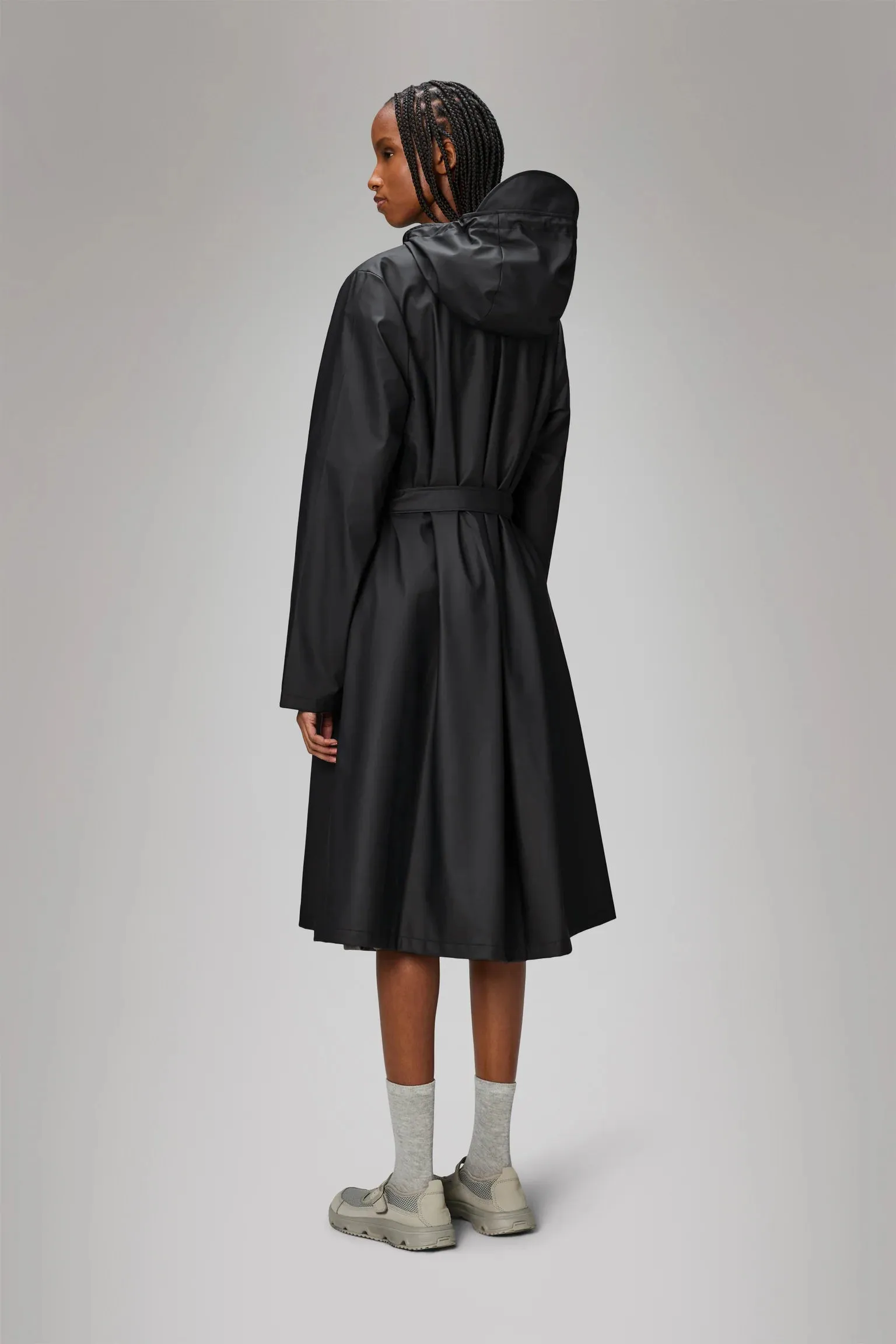 A-Line Longer W Jacket | Black