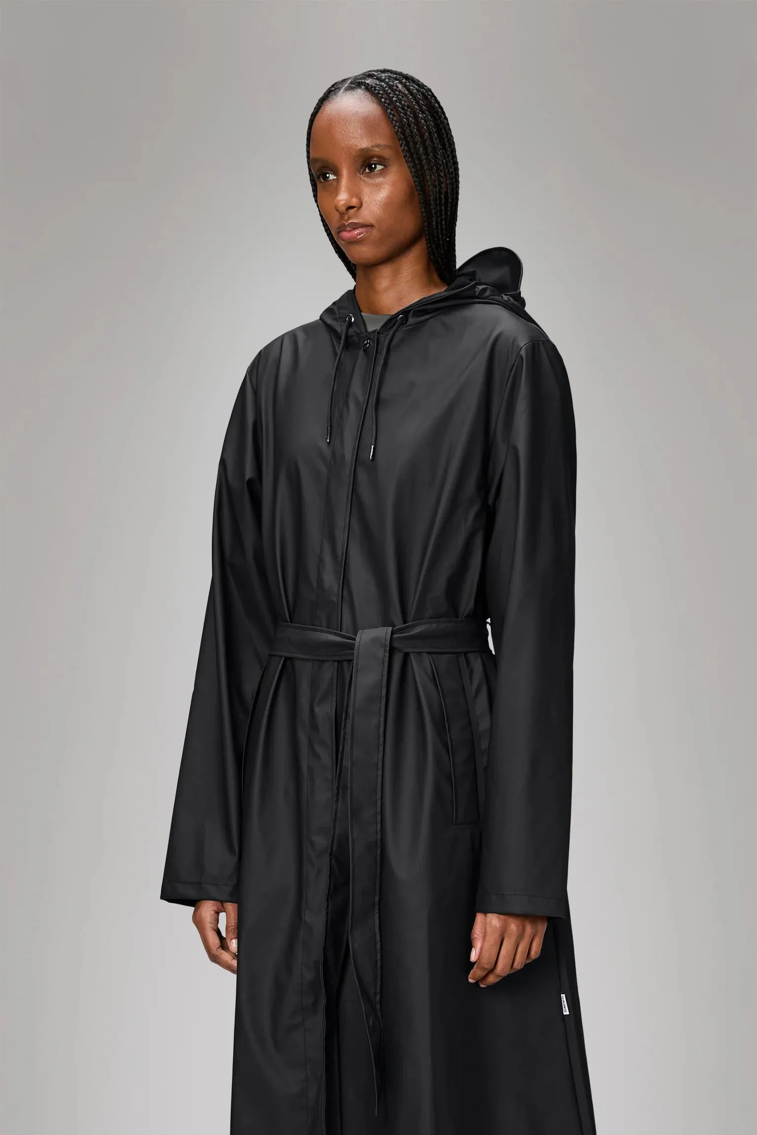 A-Line Longer W Jacket | Black