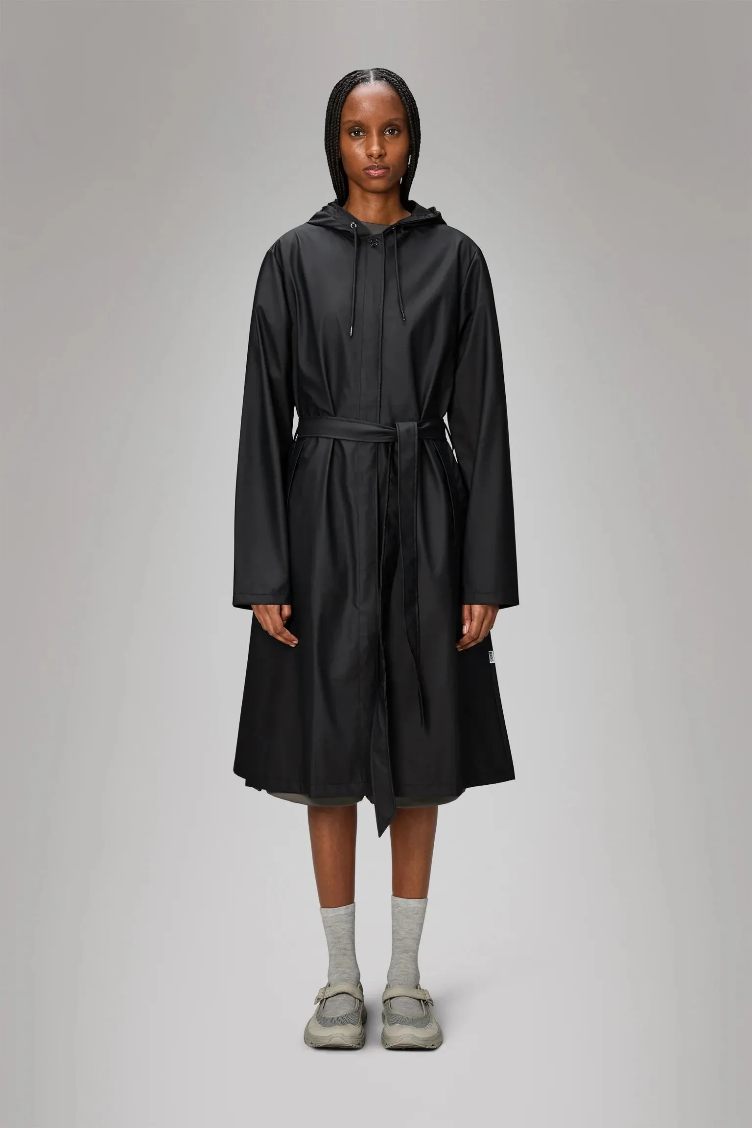 A-Line Longer W Jacket | Black