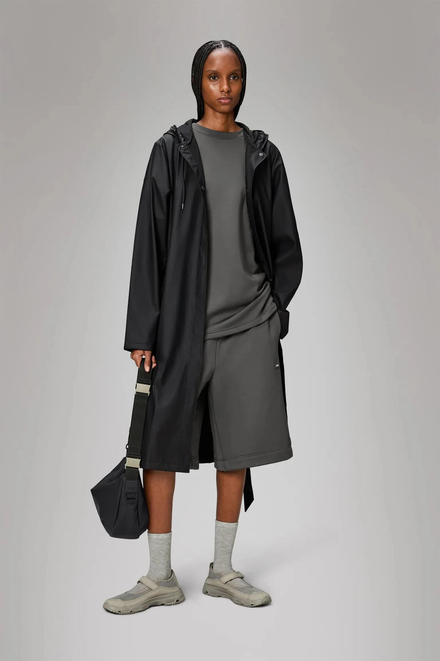 A-Line Longer W Jacket | Black