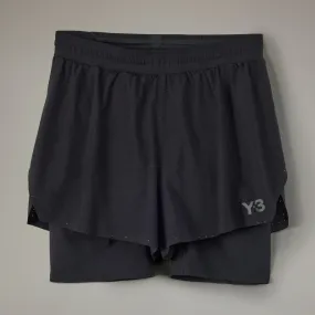 adidas Y-3 Running Shorts   Tights Black