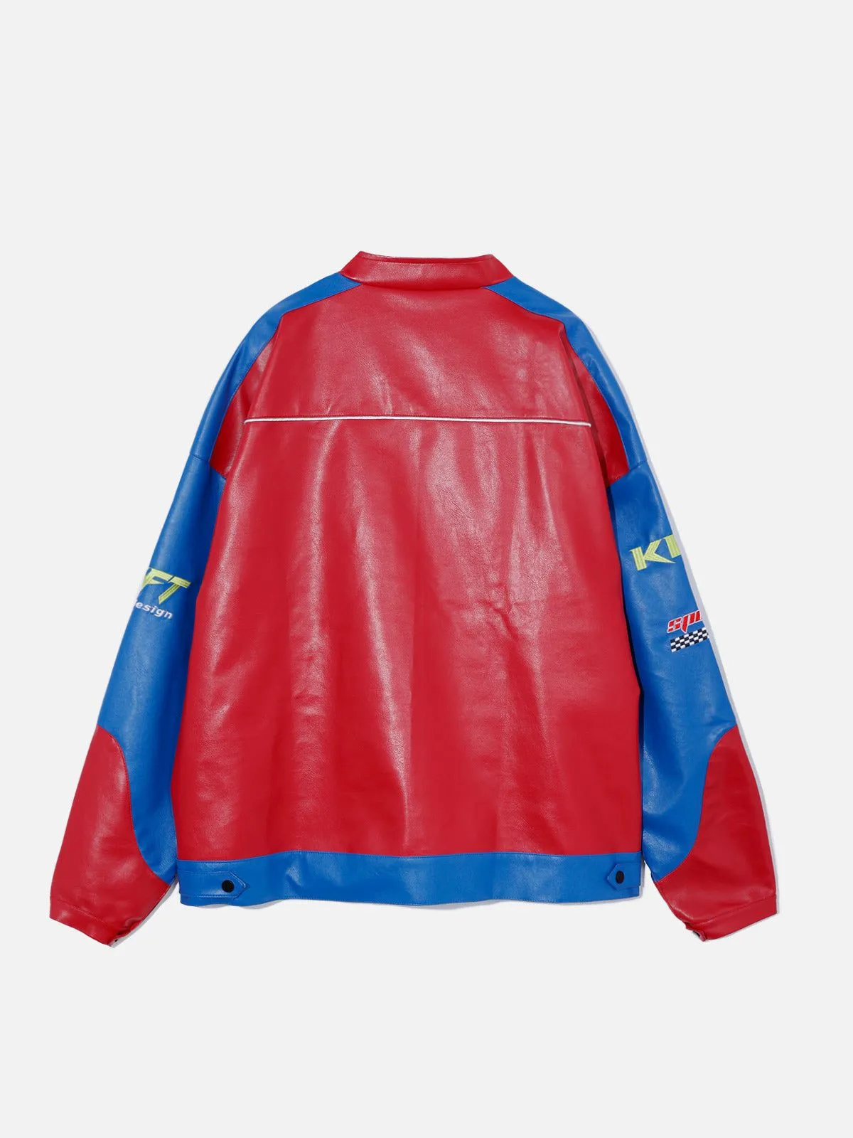 Aelfric Eden Embroidery Racer Moto Jacket