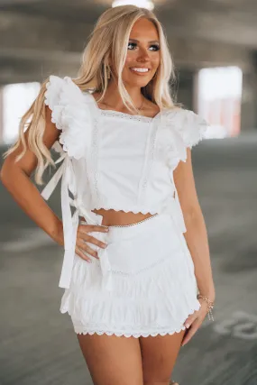 Allison Tiered High Waist Skirt PRE-ORDER