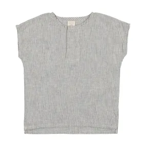 Analogie Snap Shirt - Blue Stripe