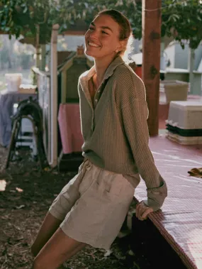 Après Waffle Henley - Coastal Sage