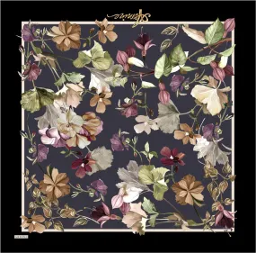 Armine River Floral Silk Scarf No. 3