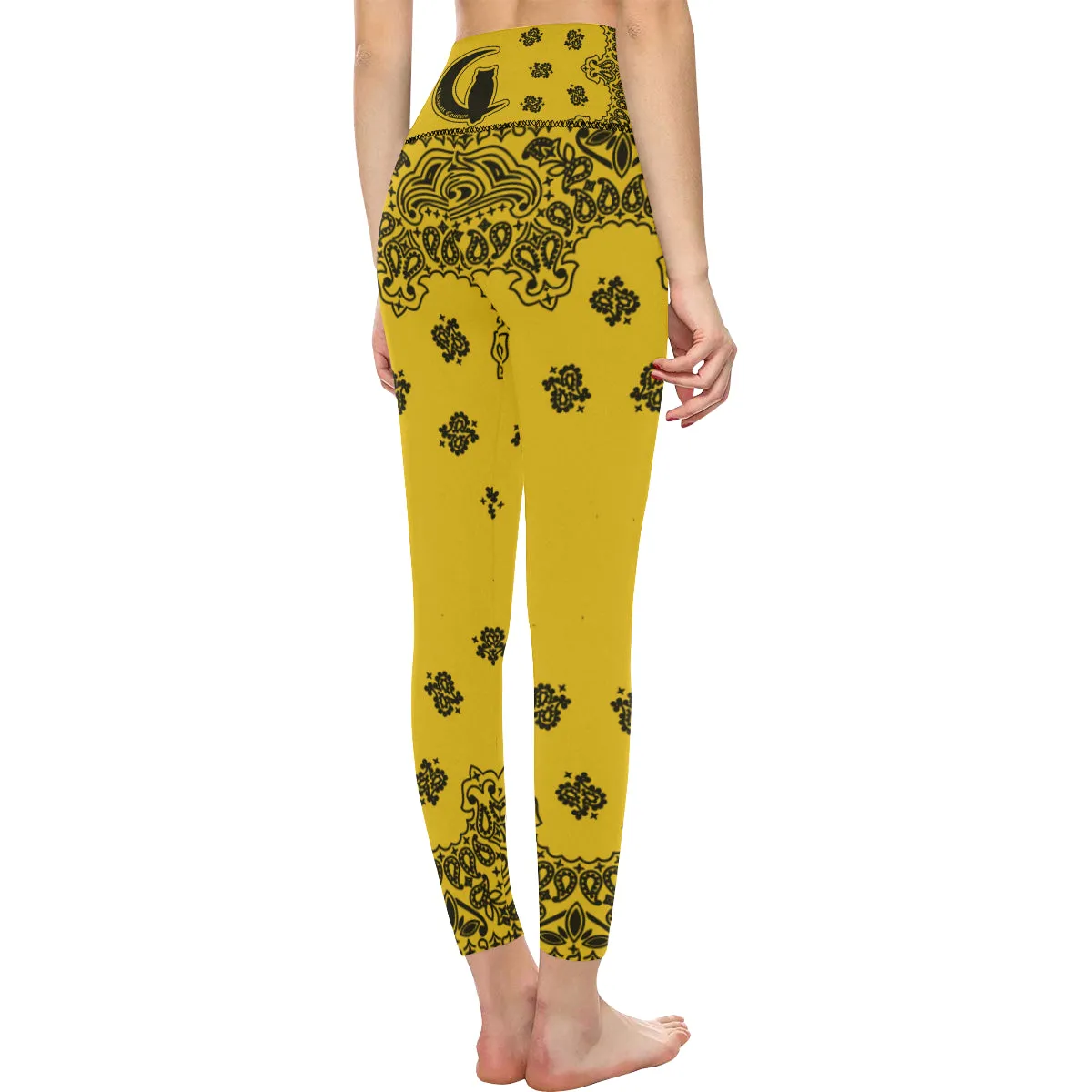 BANDANA L.K All Over Print High-Waisted Leggings
