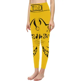 BASTET YLW High-Waisted Leggings
