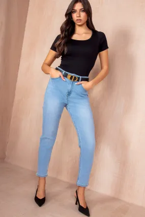 Bonnie Light Blue Mom Jeans