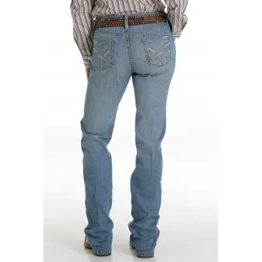 Cinch Womens Shannon Slim Fit Jeans - Medium Stonewash