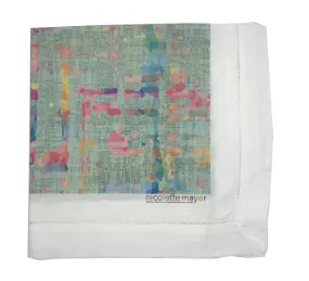 Coco Mint 22X22 Hemstitch Napkin, Set Of 4