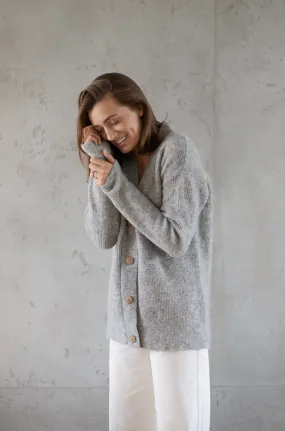Corn Wool Sweater - Grey