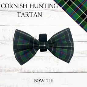 Cornish Hunting Tartan Bow Tie - Velcro