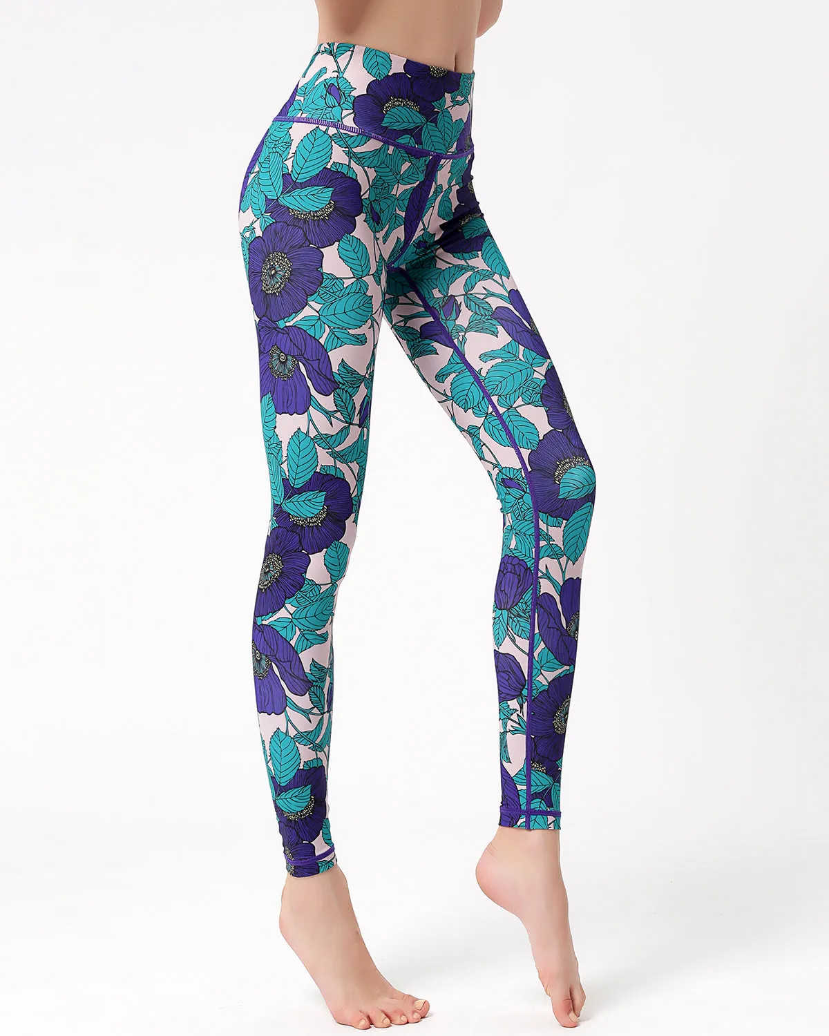 Cranesbill Workout Leggings
