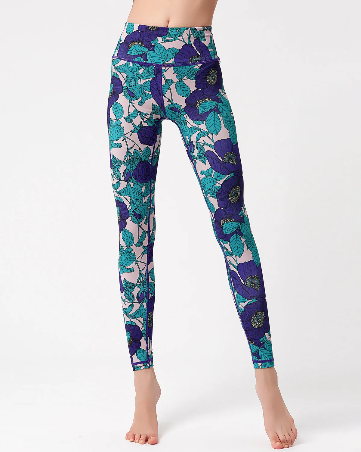 Cranesbill Workout Leggings