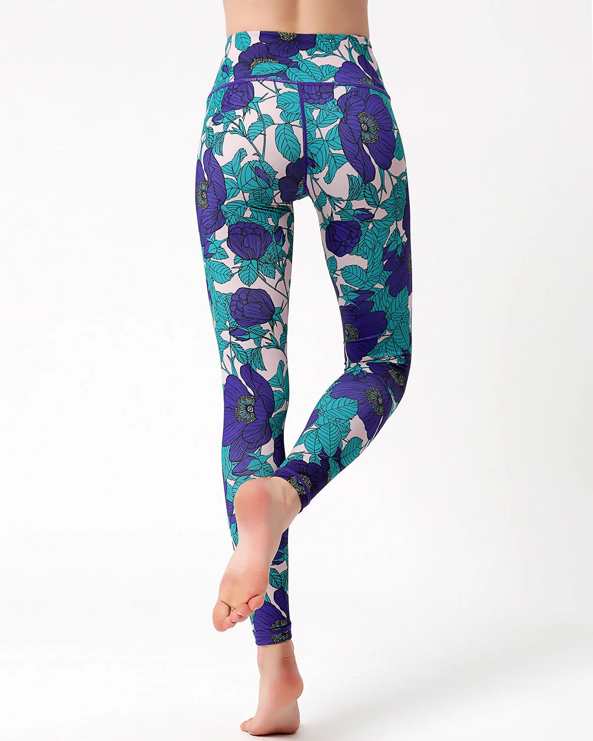 Cranesbill Workout Leggings