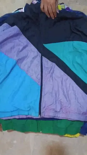 *Crazy windbreaker jackets*