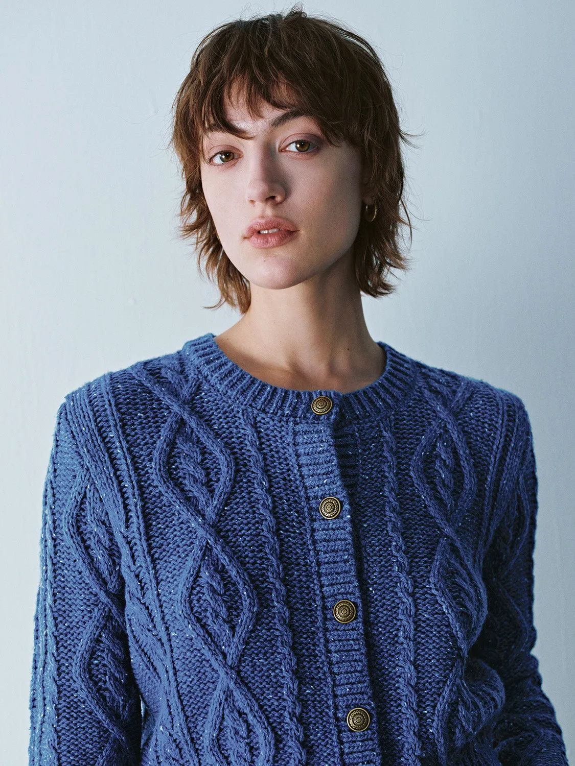 Cropped Knitted Cardigans