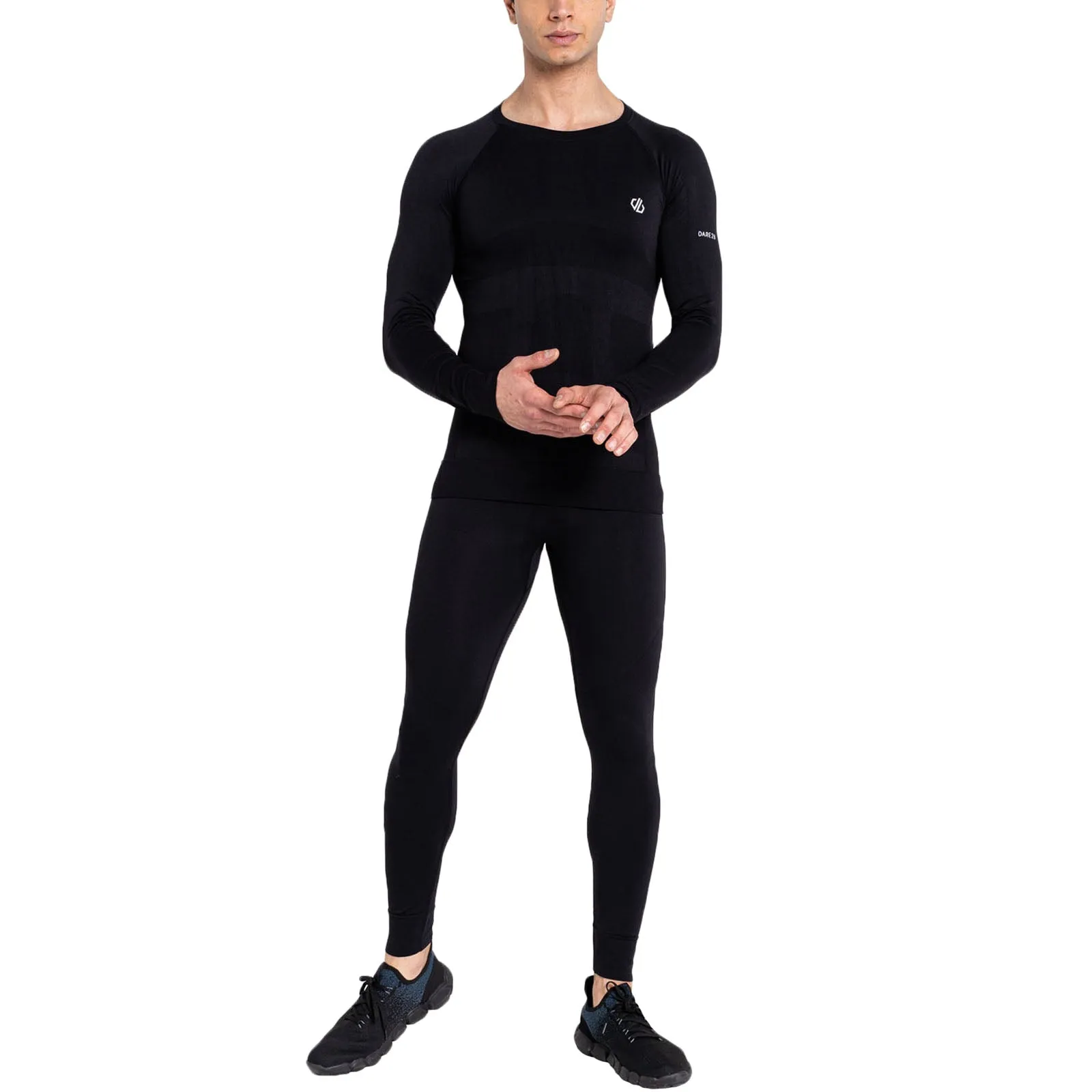Dare 2b Mens In The Zone Thermal Baselayer Set - Black
