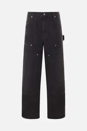 Destroyed Canvas Work Trousers