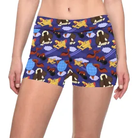 Disney Talespin Another Tale To Spin Women's Short Leggings