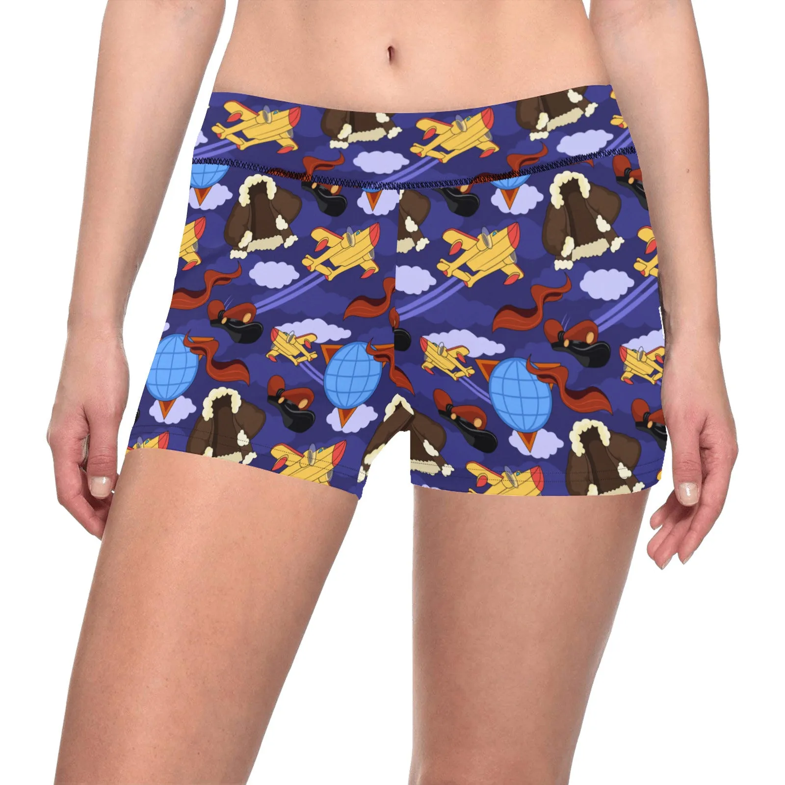 Disney Talespin Another Tale To Spin Women's Short Leggings