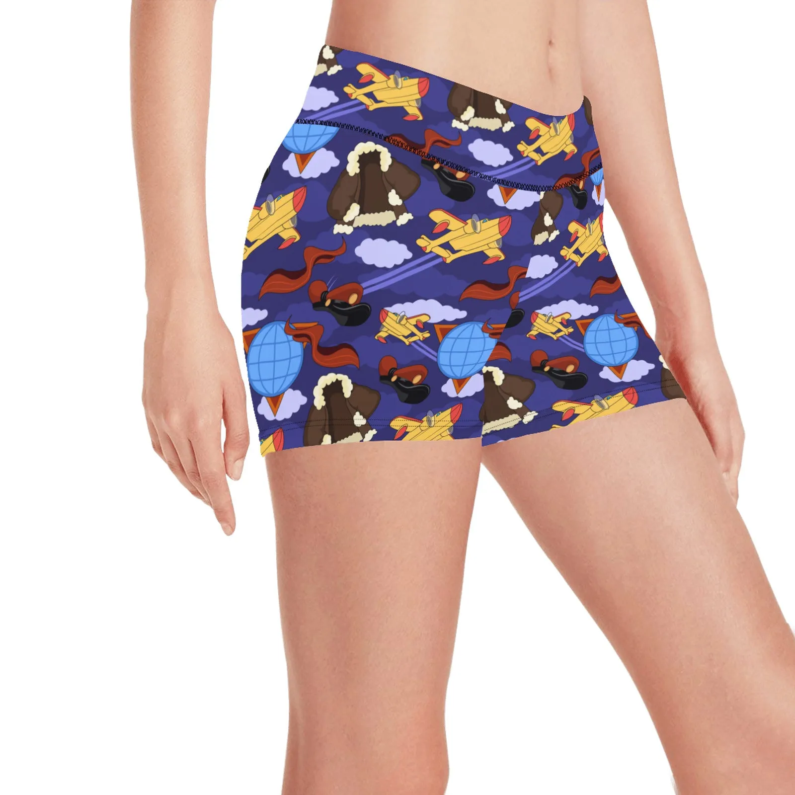 Disney Talespin Another Tale To Spin Women's Short Leggings