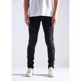 Embellish Barker Black Ripped Denim Jeans (EMBHOL21-1-16)