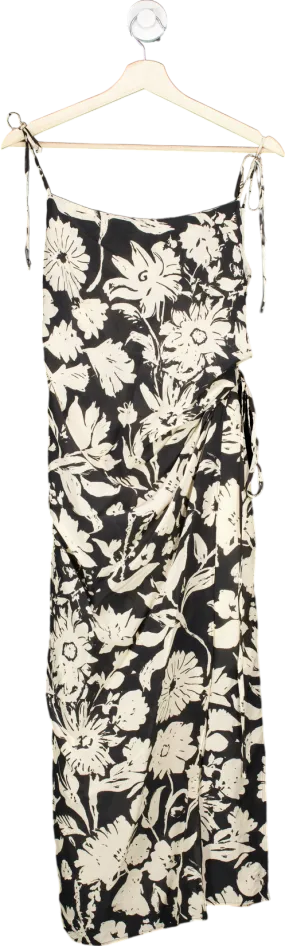 Fabrique Elizabeth Morling Black Floral Limited Edition Dress UK S