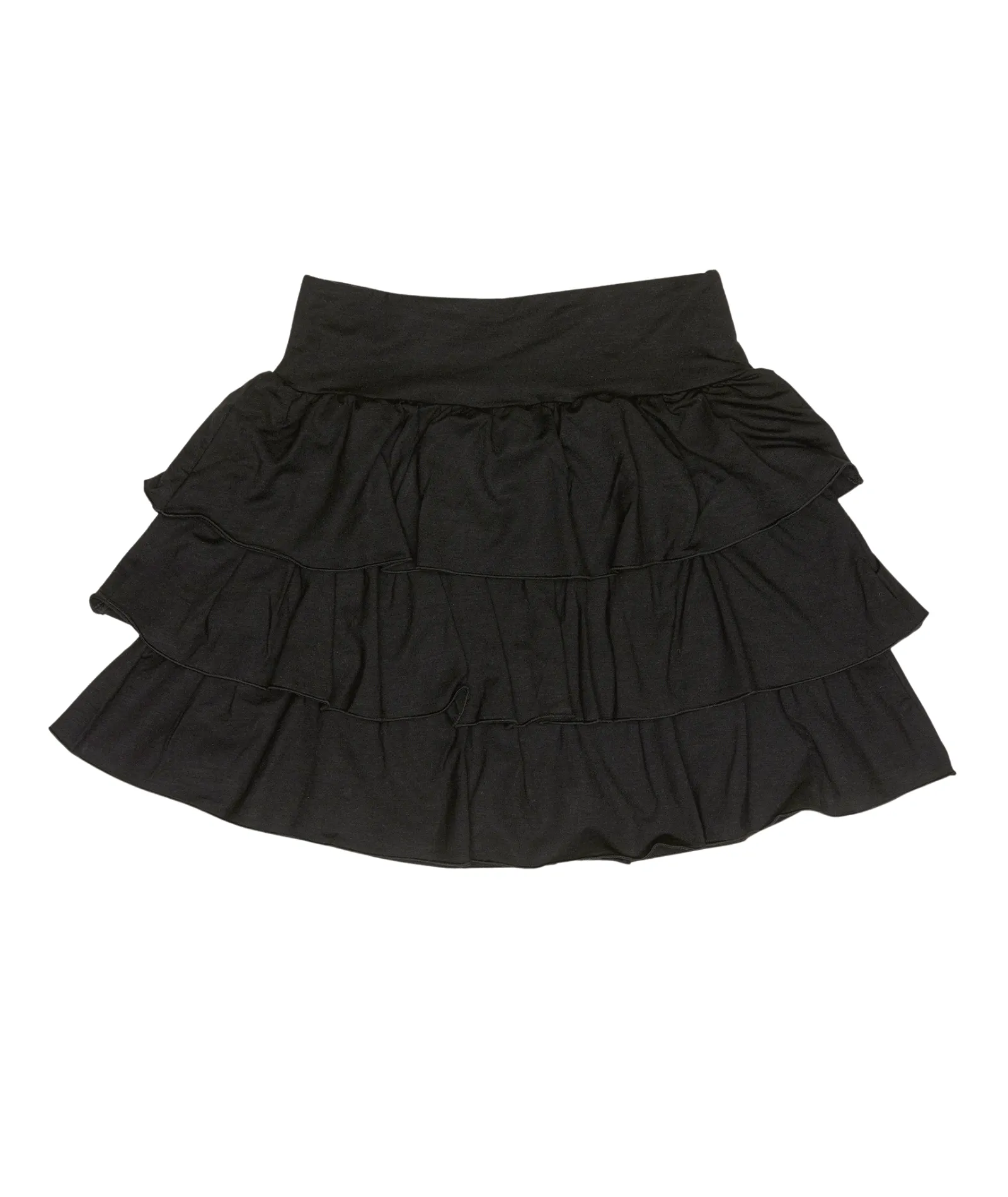 FBZ Girls Cam Jersey 3-Ruffle Skirt