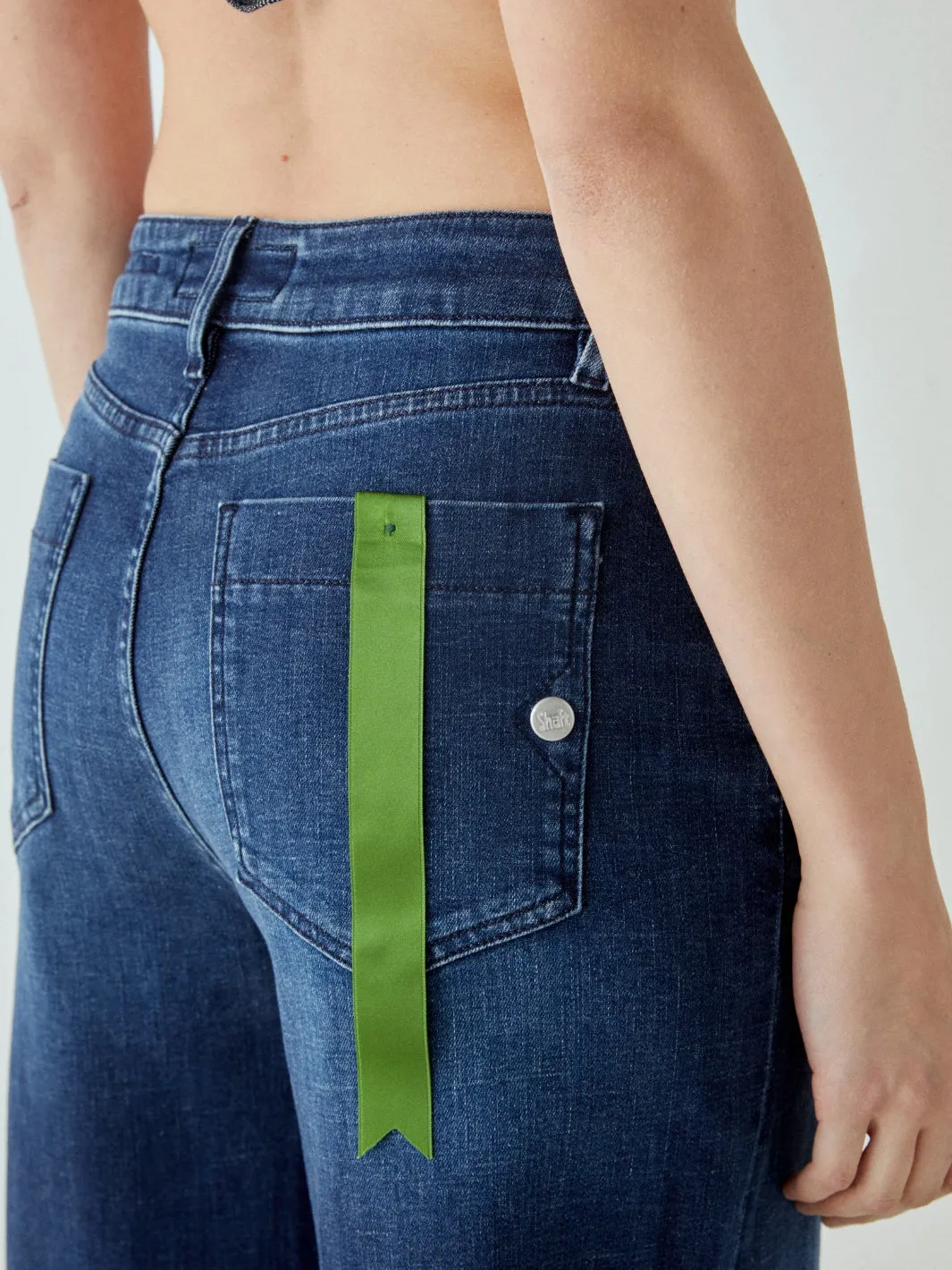 FIVE OB CERTIFIED ORGANIC DENIM Blå