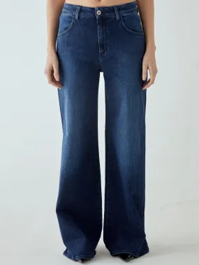 FIVE OB CERTIFIED ORGANIC DENIM Blå