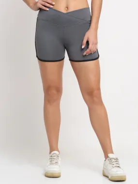 Grey Active Running Shorts