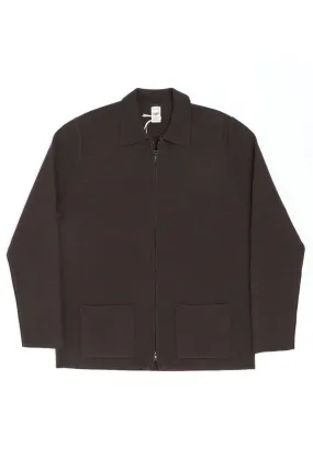 GRP Knitwear Zip Jacket B 60 Merino Brown