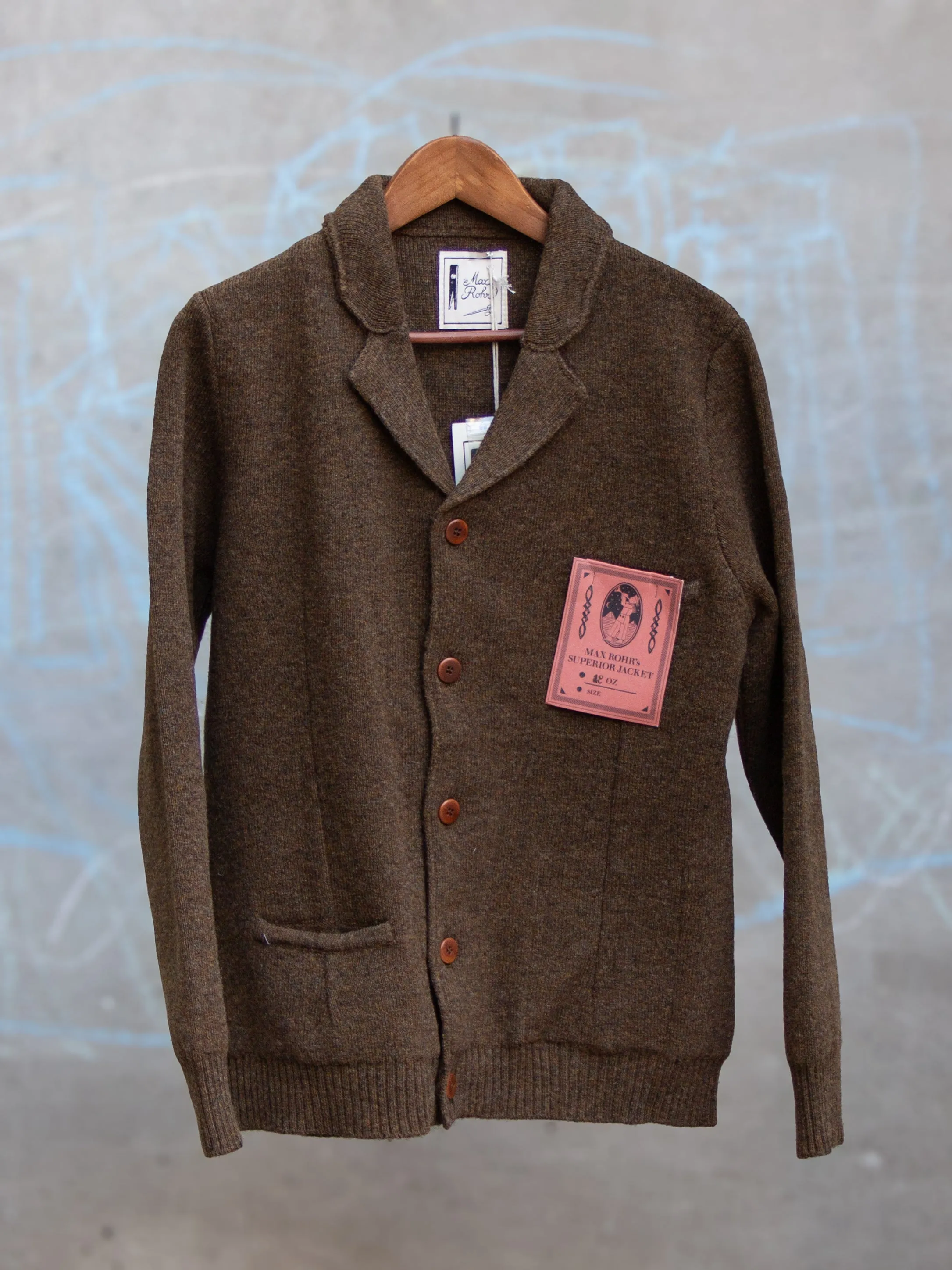 GRP x Max Rohr, Jacket Max 3, Brown
