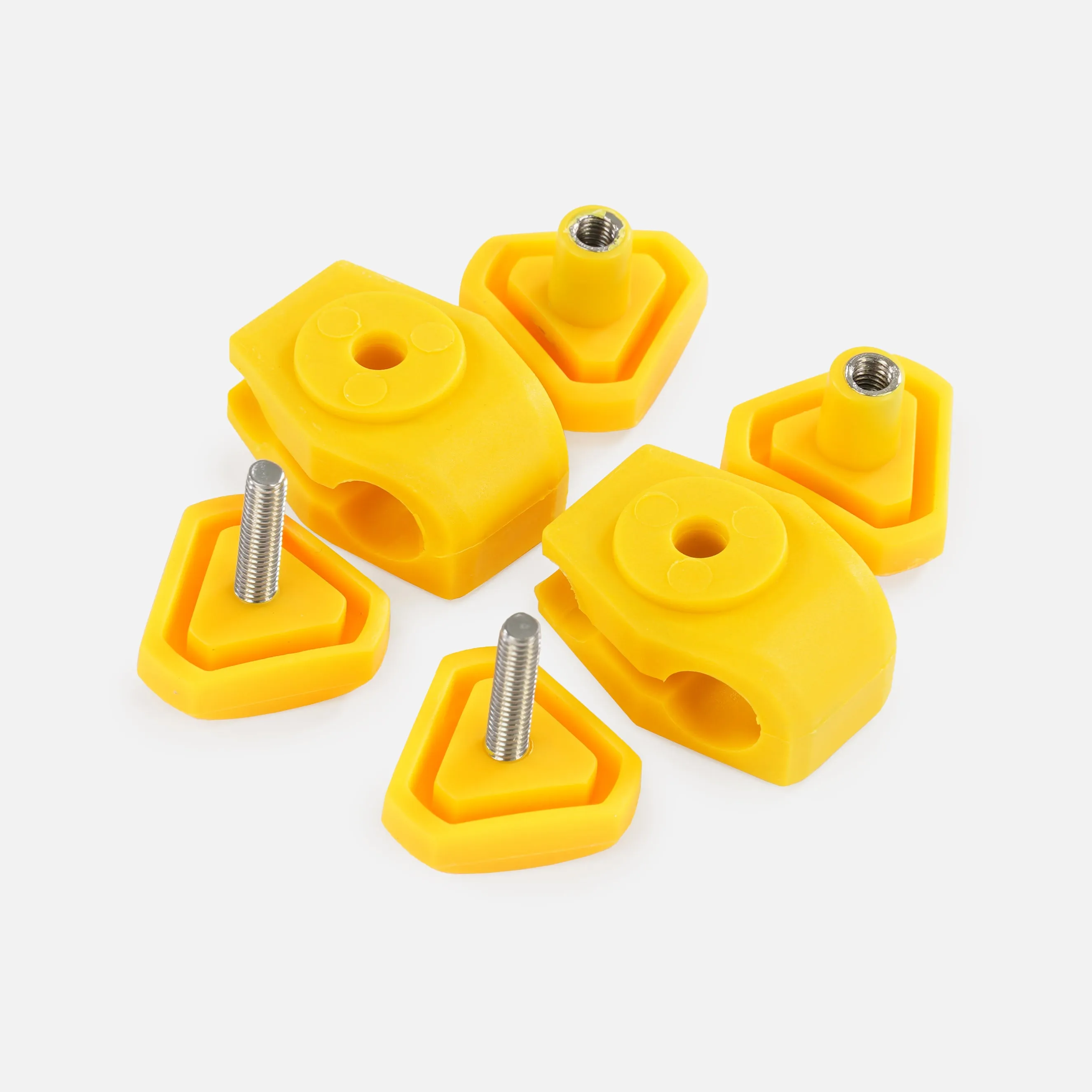 Hue Yellow Football Helmet Visor Quick Clips