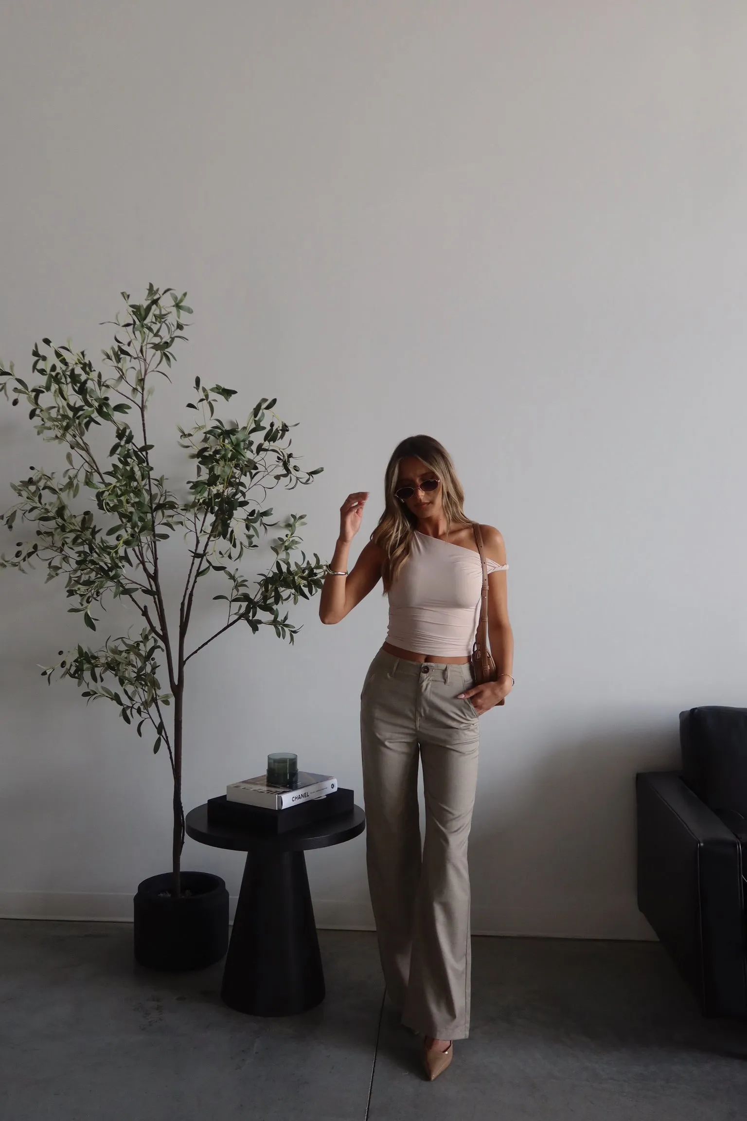 Jalynn Khaki Trousers