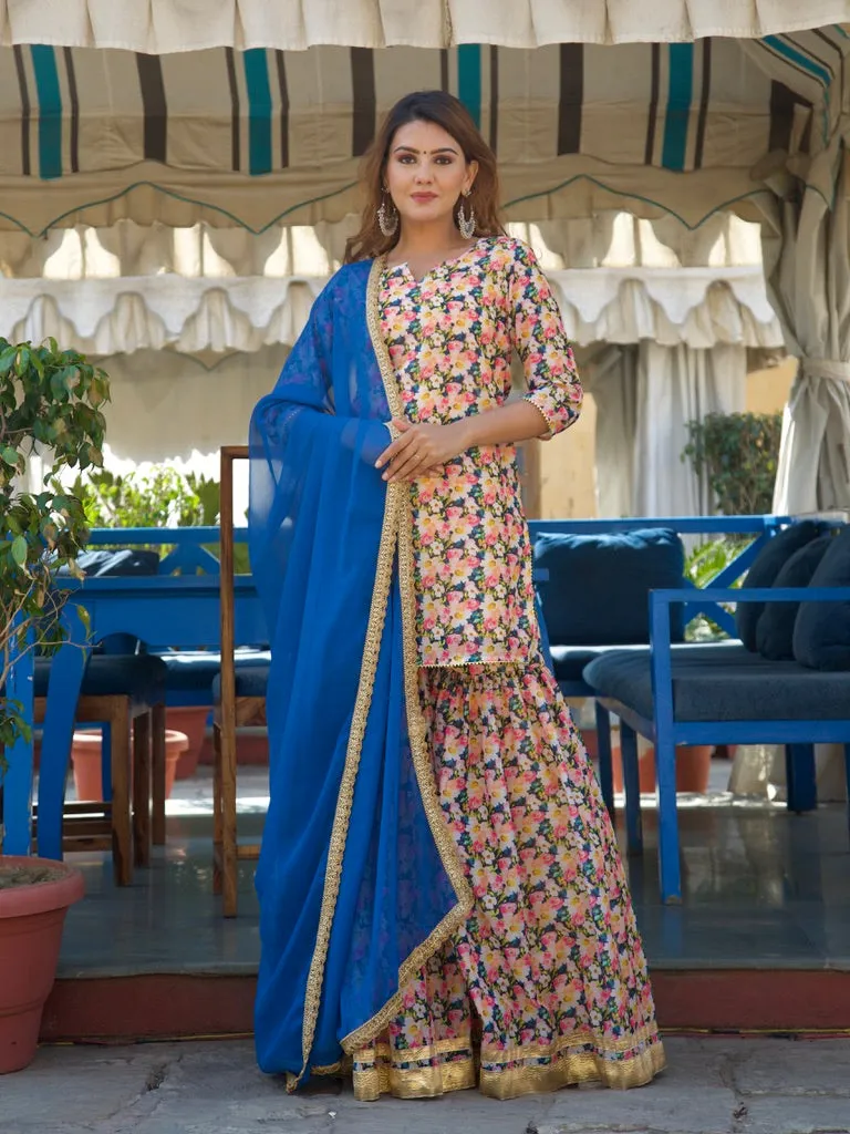 Jhanvi Sharara Set