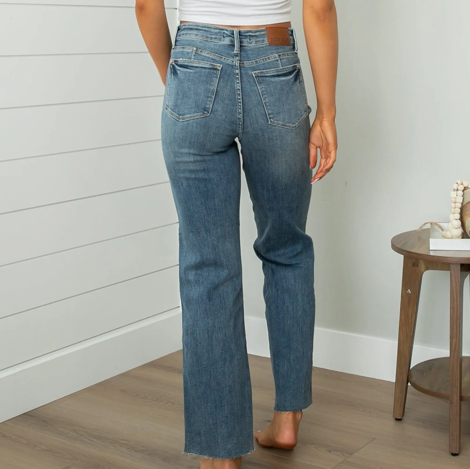 Judy Blue Tummy Control Vintage Straight Jeans