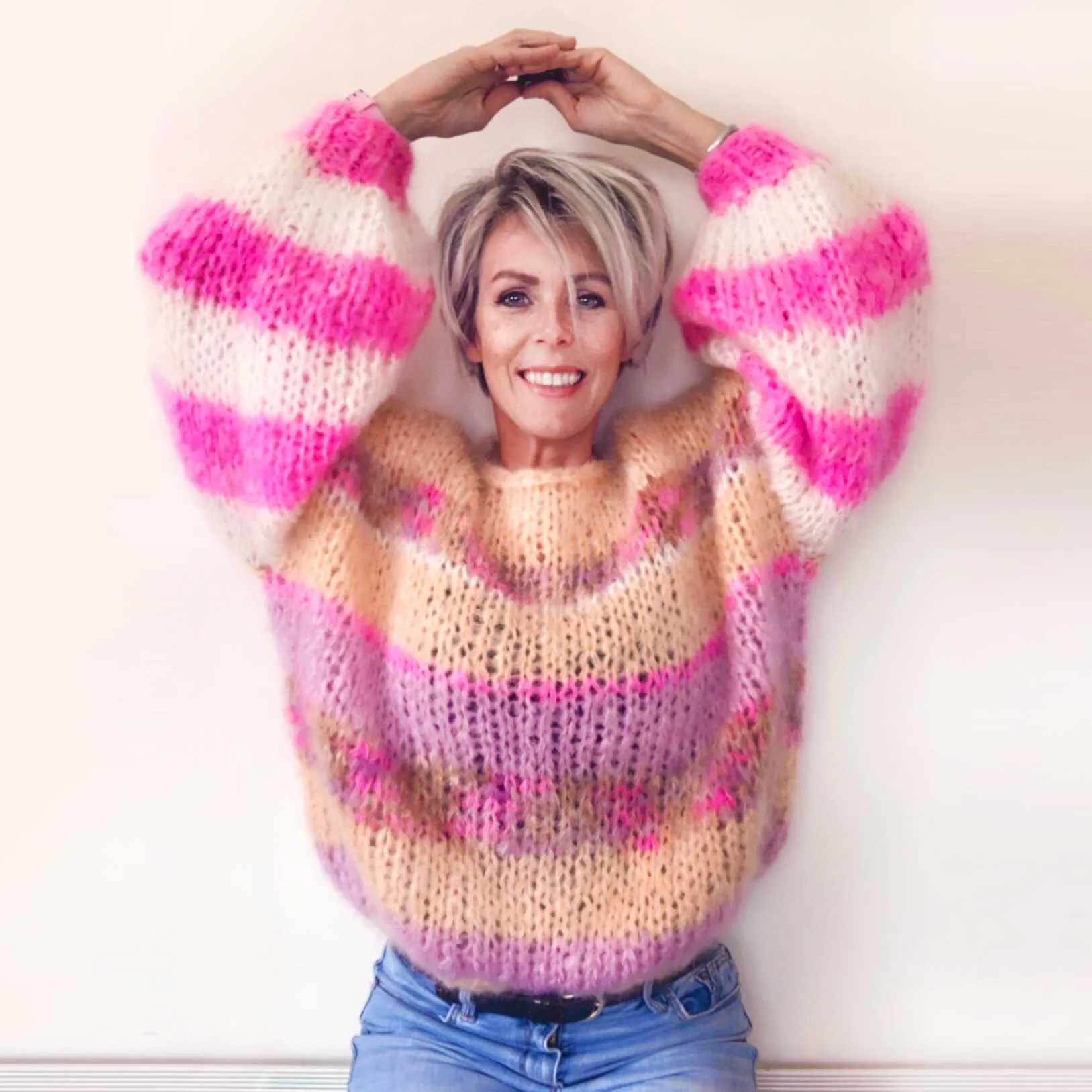 Knitting Kit - MYPZ Basic Chunky Pullover Soft Love - Beginner (ENG-NL)