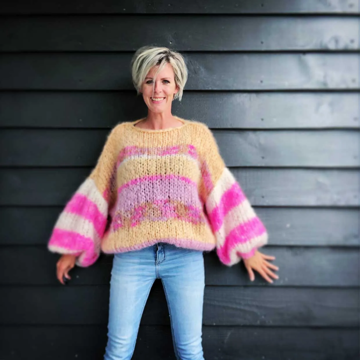 Knitting Kit - MYPZ Basic Chunky Pullover Soft Love - Beginner (ENG-NL)