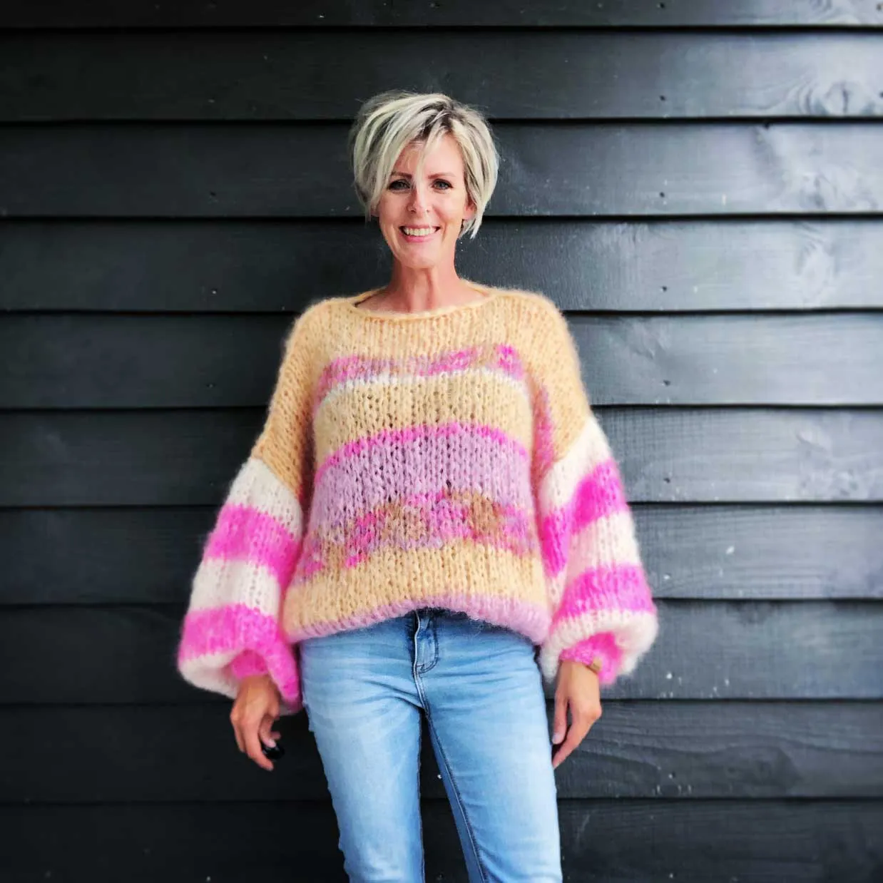 Knitting Kit - MYPZ Basic Chunky Pullover Soft Love - Beginner (ENG-NL)
