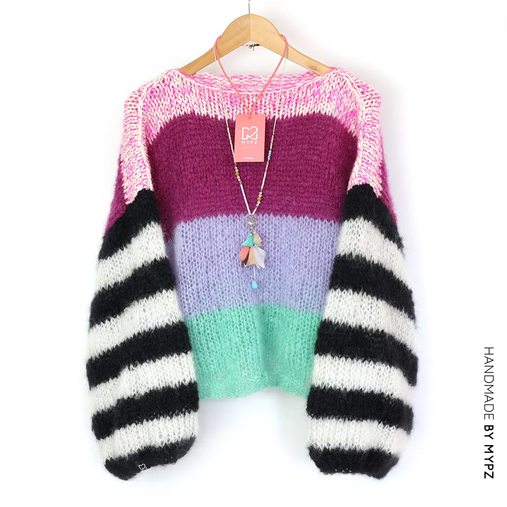 Knitting Kit – MYPZ Basic Light Mohair Pullover Coco no10 (ENG-NL)