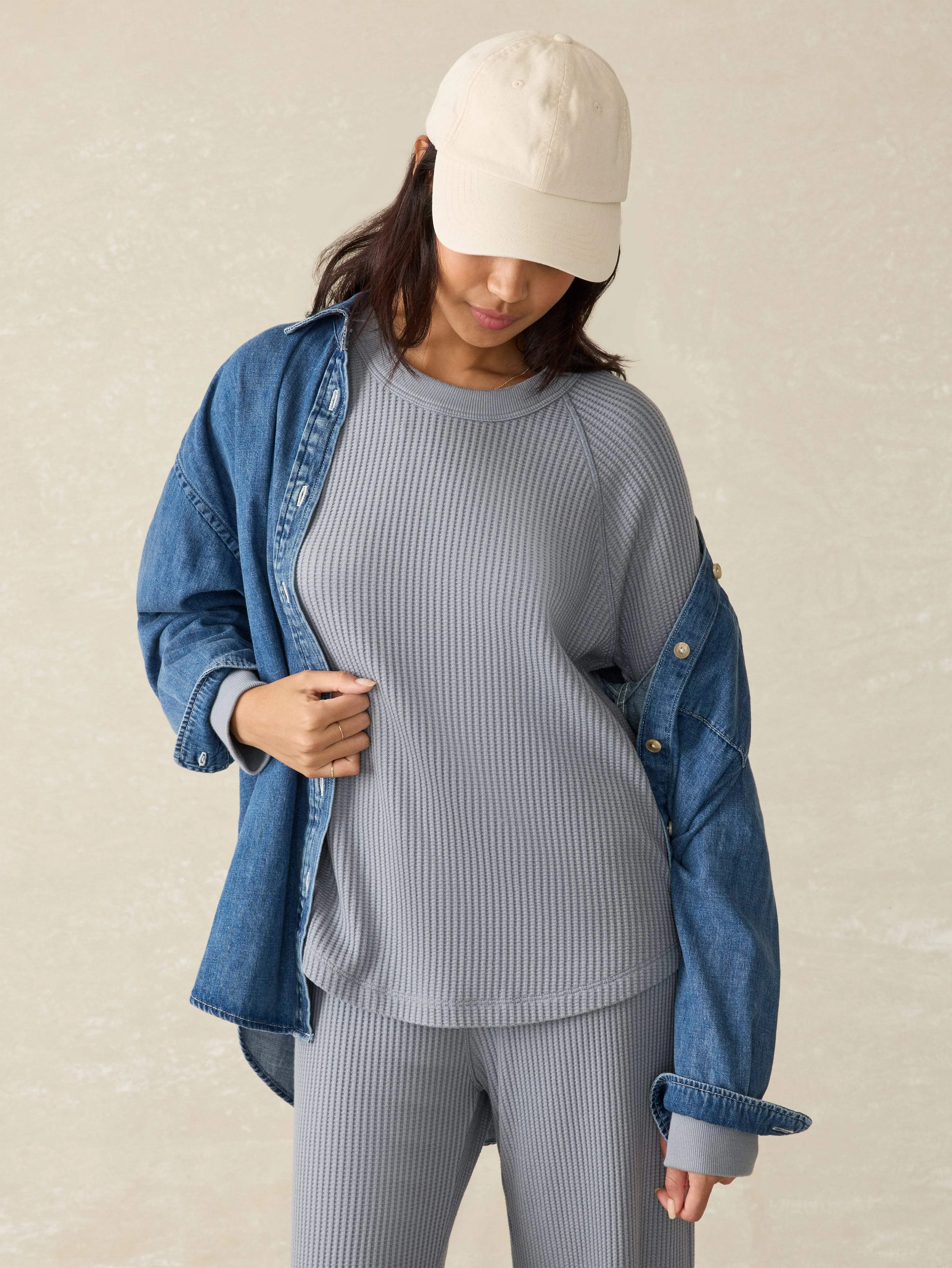 Legend™ Waffle Layering Crew - Tradewinds