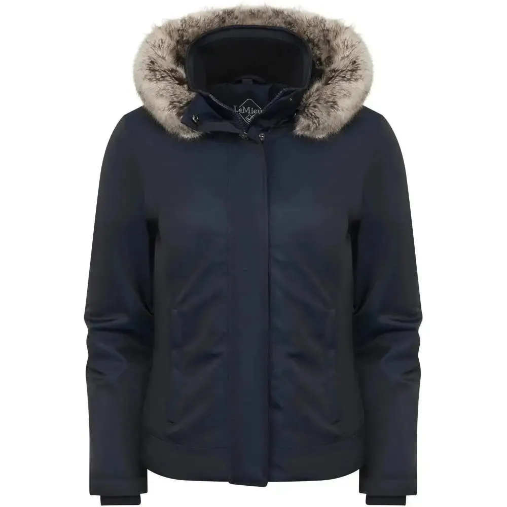 LeMieux Waterproof Short Coat Navy