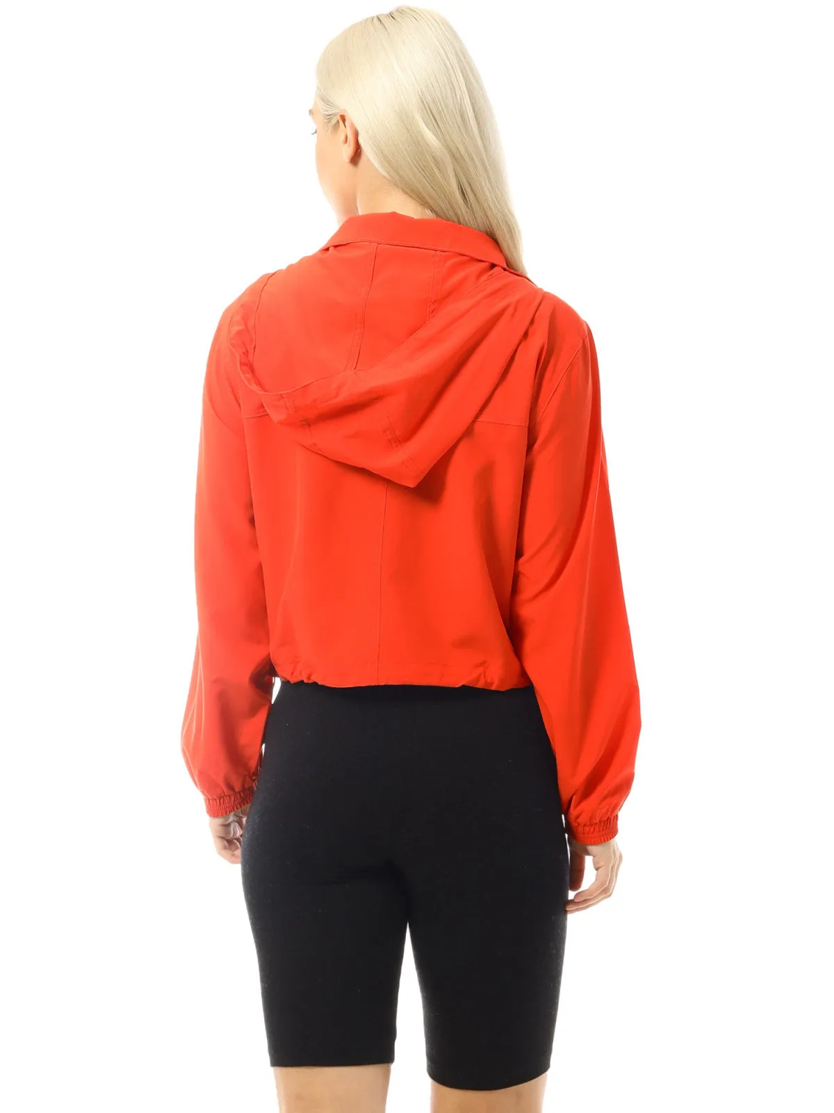 Lightweight Y2K Cropped Jackets Yoga Quick Dry Windbreaker Zipper Jackets Workout Running Hoodie Jackets