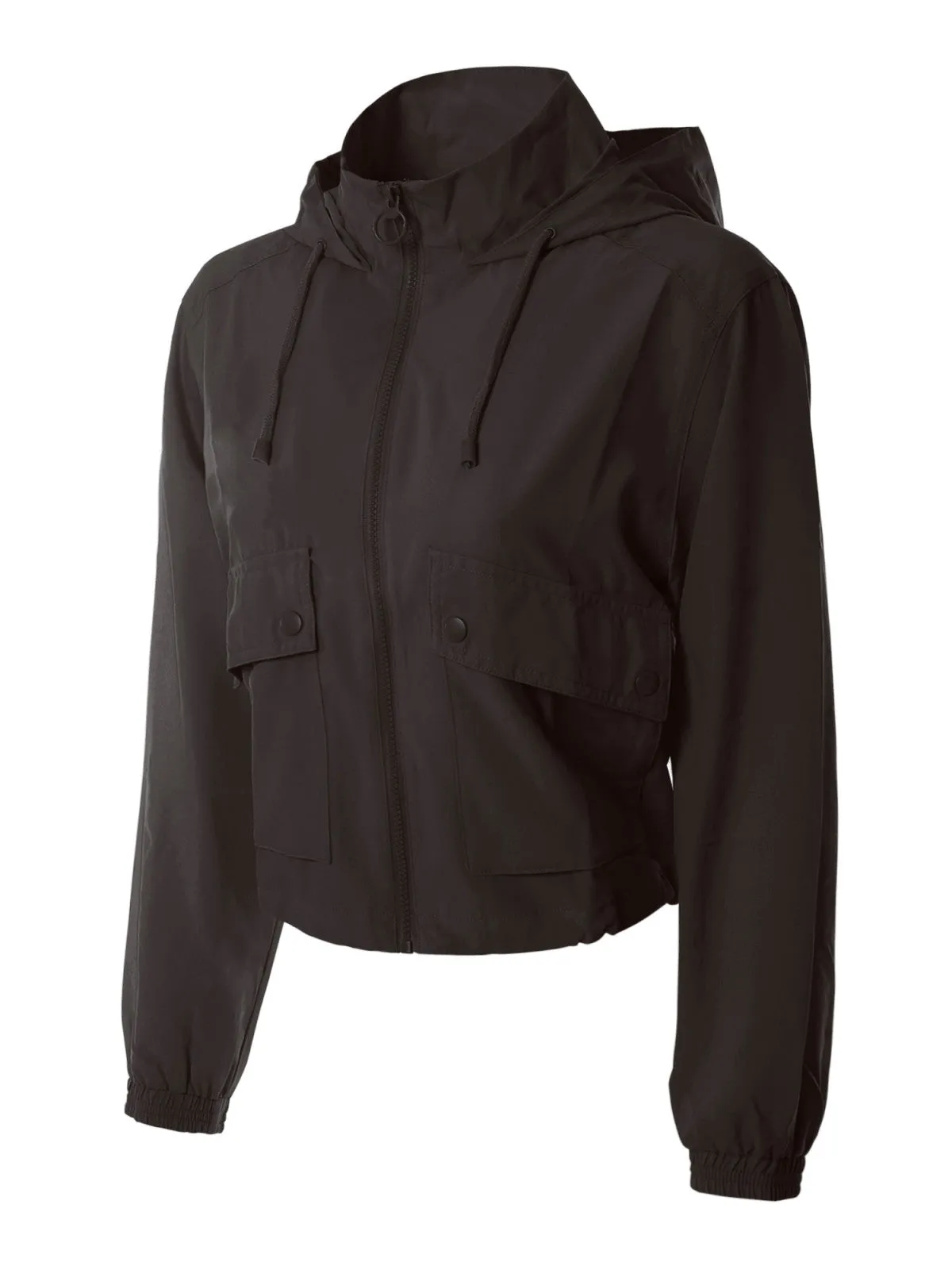 Lightweight Y2K Cropped Jackets Yoga Quick Dry Windbreaker Zipper Jackets Workout Running Hoodie Jackets
