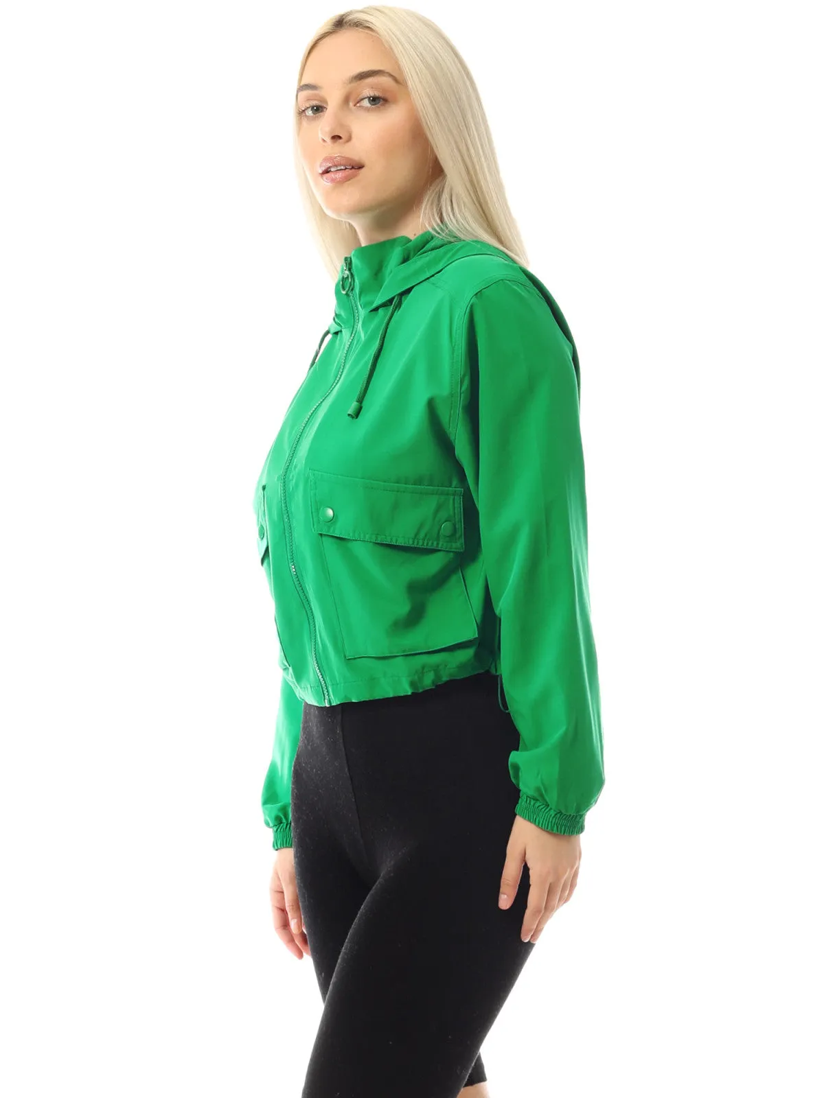 Lightweight Y2K Cropped Jackets Yoga Quick Dry Windbreaker Zipper Jackets Workout Running Hoodie Jackets