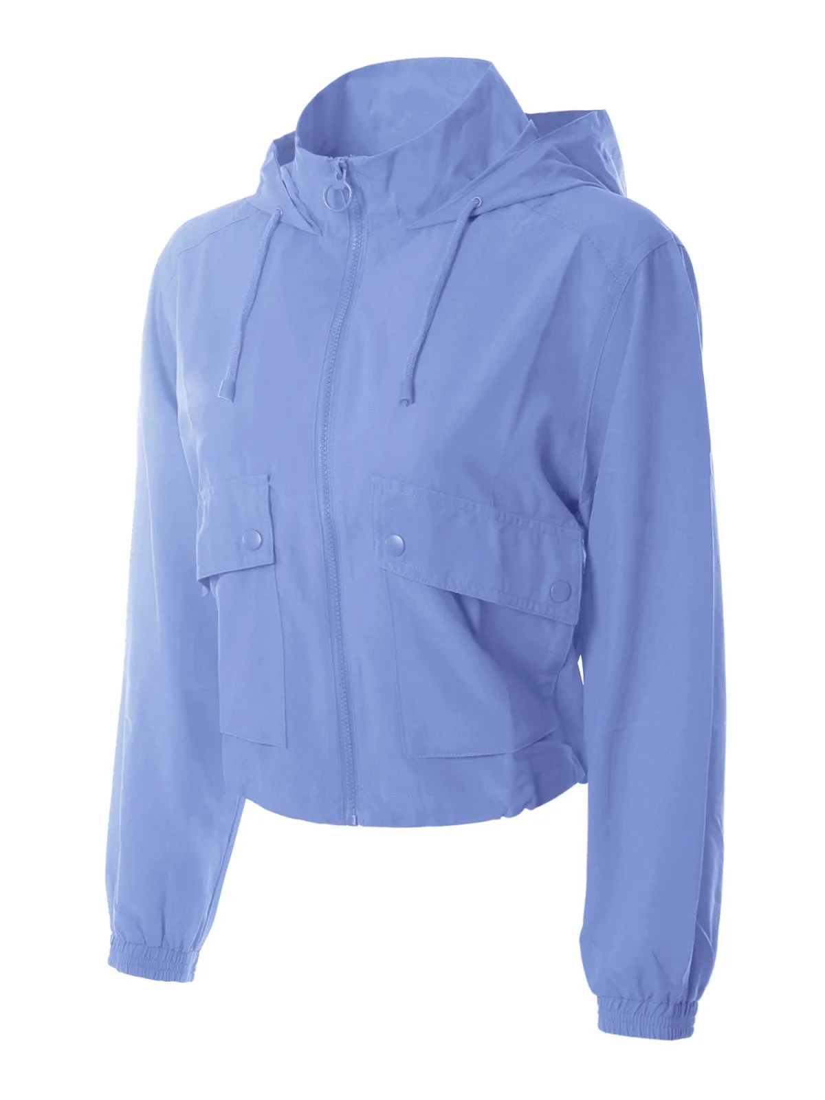 Lightweight Y2K Cropped Jackets Yoga Quick Dry Windbreaker Zipper Jackets Workout Running Hoodie Jackets